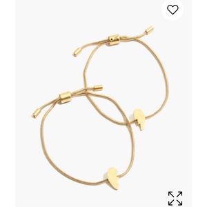 Madewell Friendship Chain Bracelet Set 💔❤️❣️